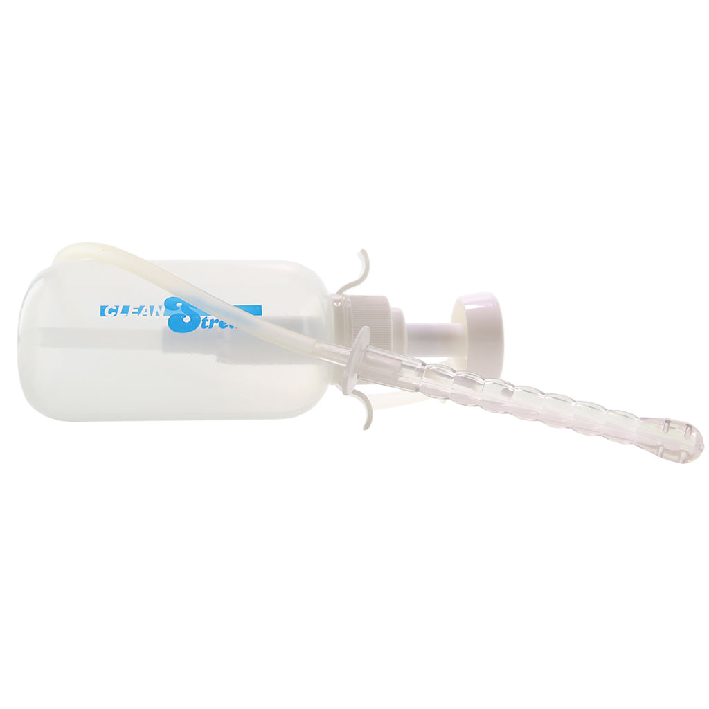 Clean Stream Pump Action Enema Bottle with Nozzle Anal Sex Toys > Douche and Enema