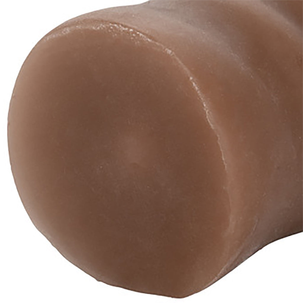 Stroke It Anatomical Mouth Stroker in Brown Male Masturbators > Mouth Masturbators & Strokers