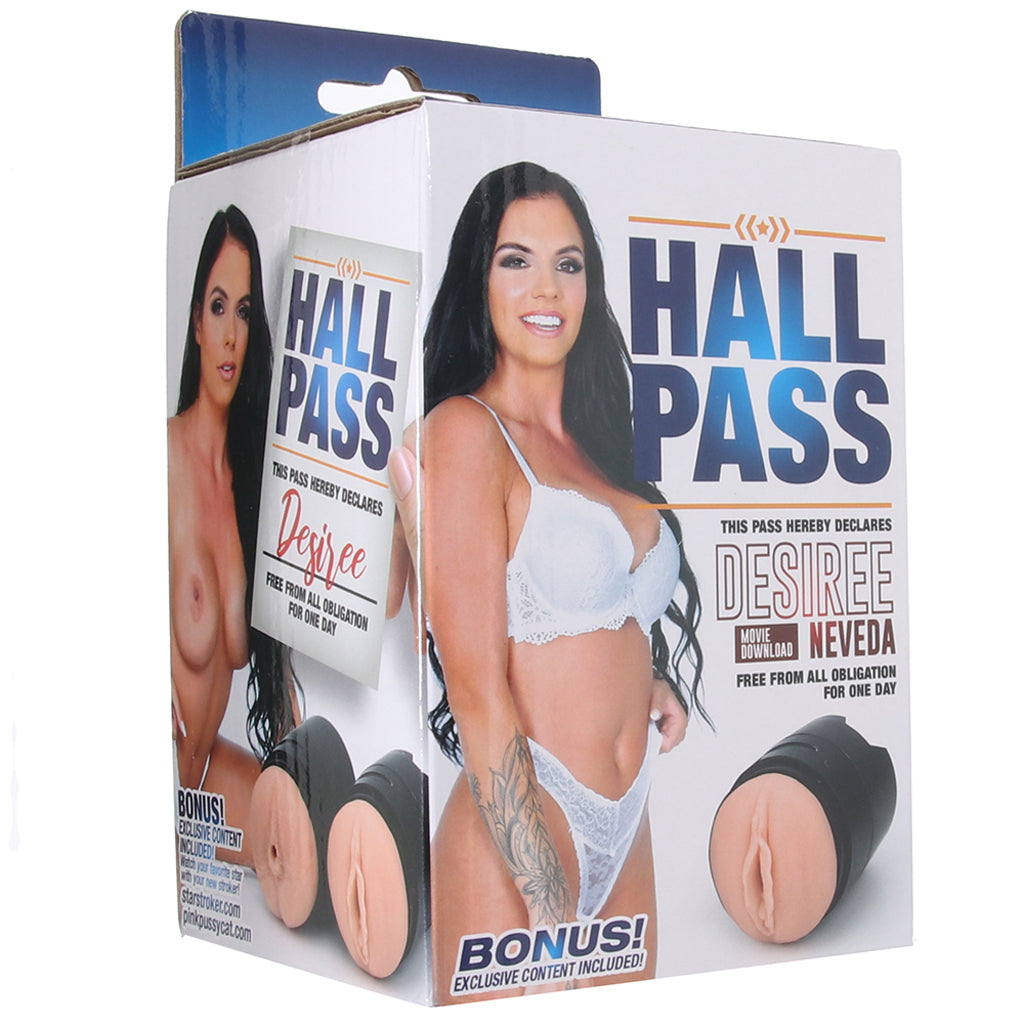 Desiree Nevada Hall Pass Double Stroker Male Masturbators > Porn Stars