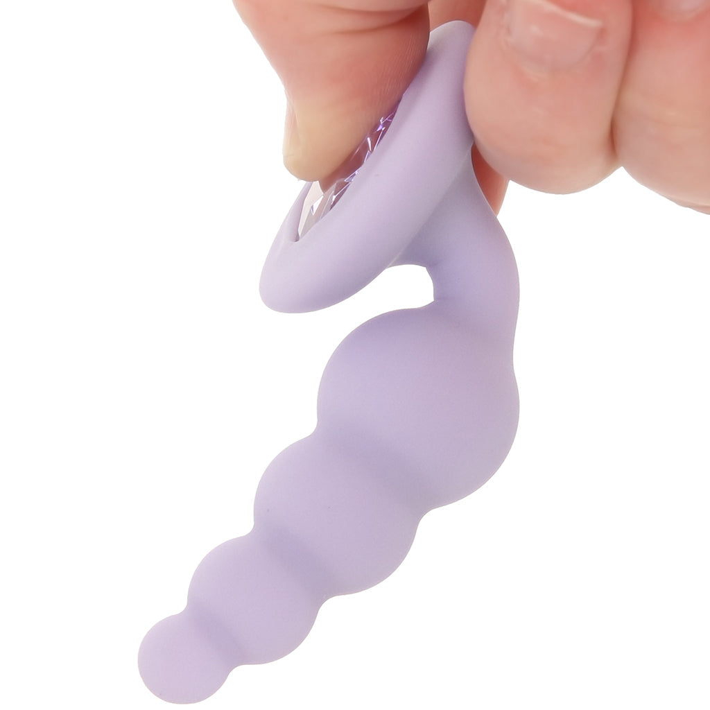 First Time Crystal Beaded Duo Anal Sex Toys > Butt Plugs