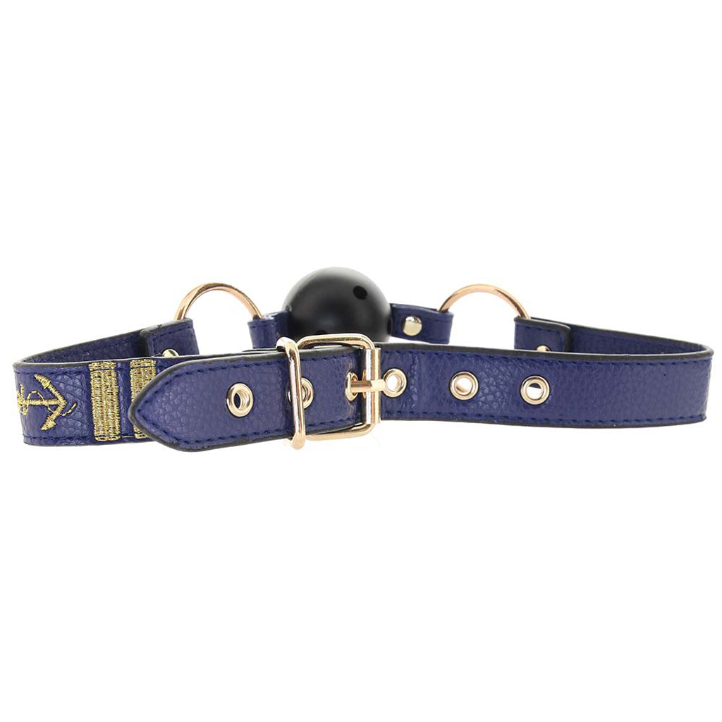 Ouch! Sailor Themed Breathable Ball Gag Bondage and Fetish > Ball Gags & Mouth Restraints