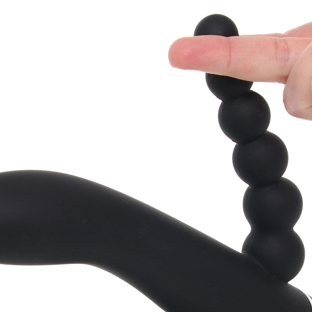 PinkCherry Triple Rabbit Vibe in Black Vibrators > Rabbit Vibrators
