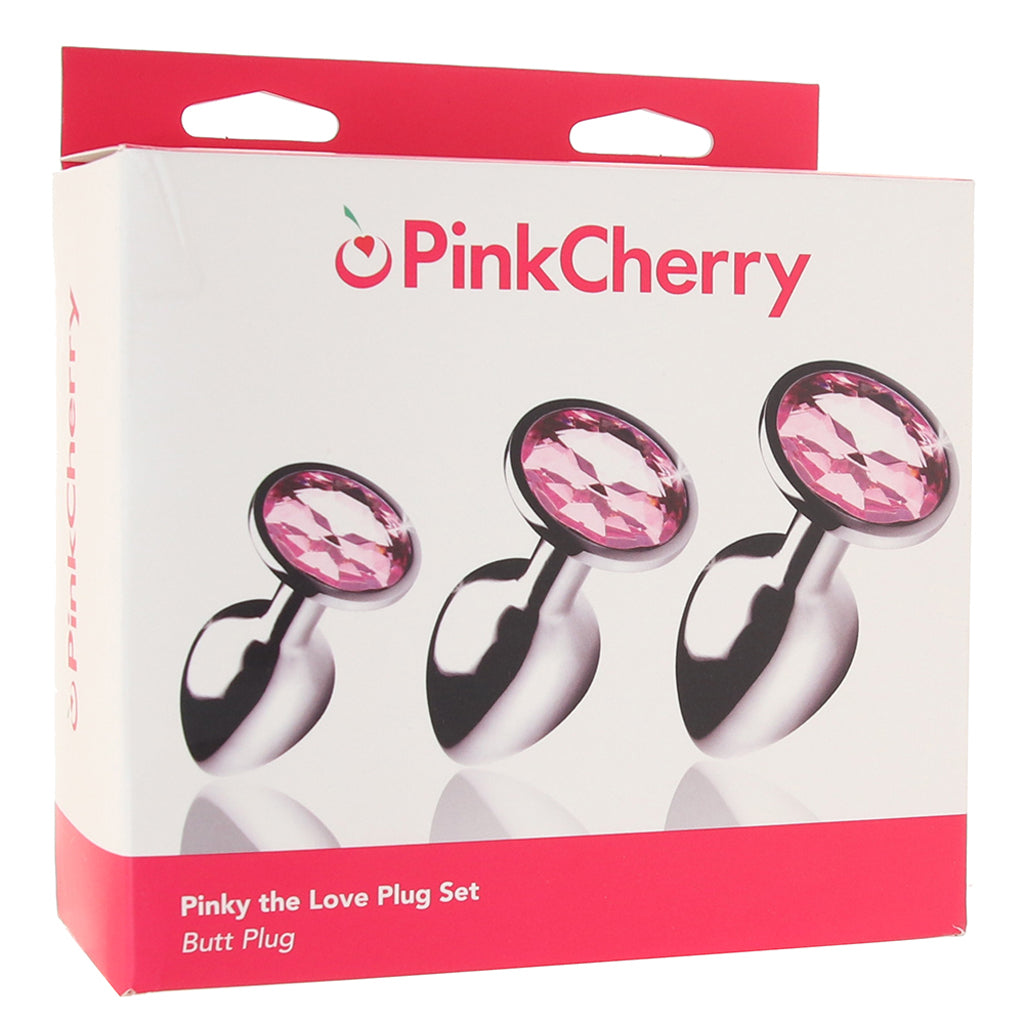 PinkCherry Pinky The Love Plug Set Anal Sex Toys > Butt Plugs