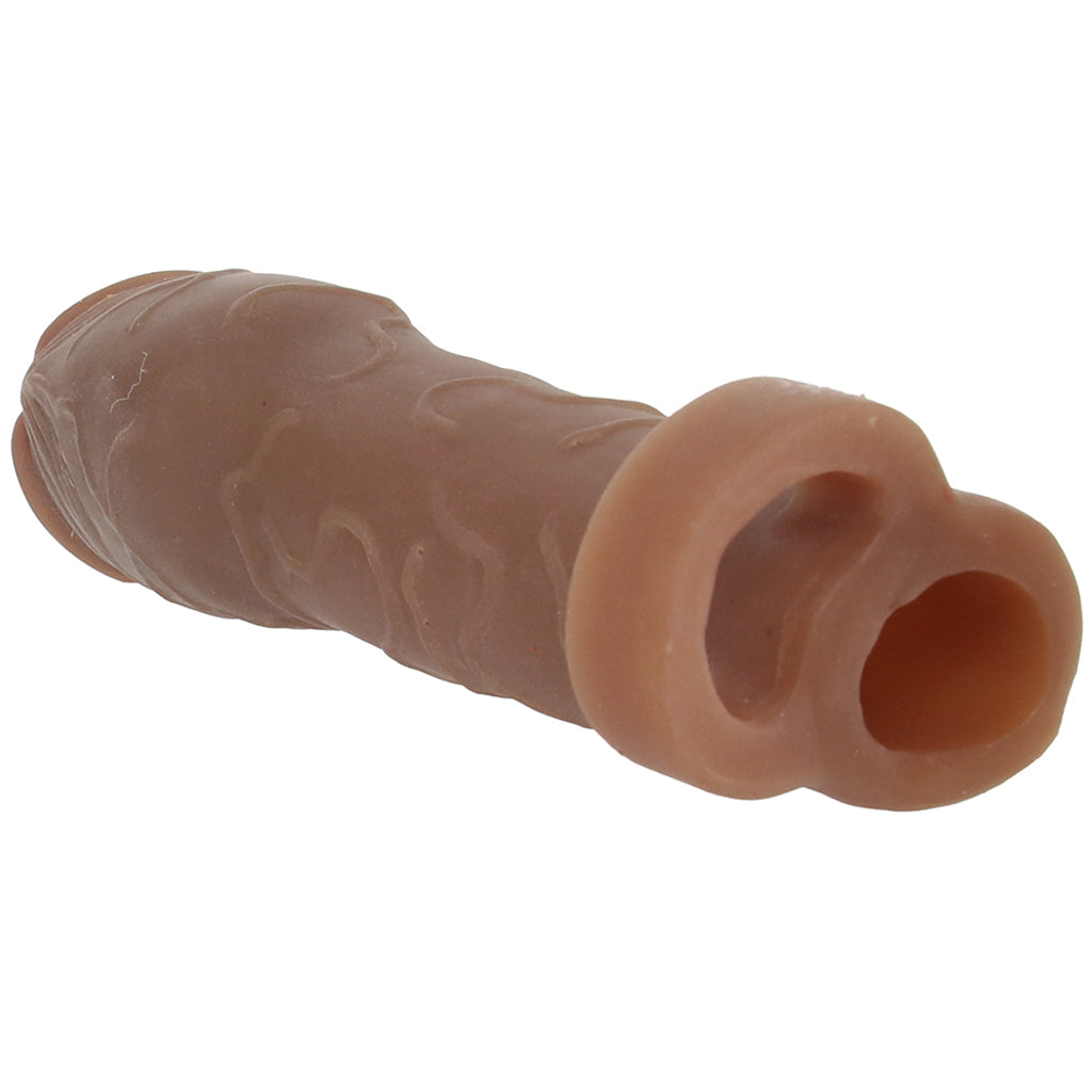 Perfect 2 Inch Extension and Ball Strap in Brown Male Enhancement > Extenders and Sleeves