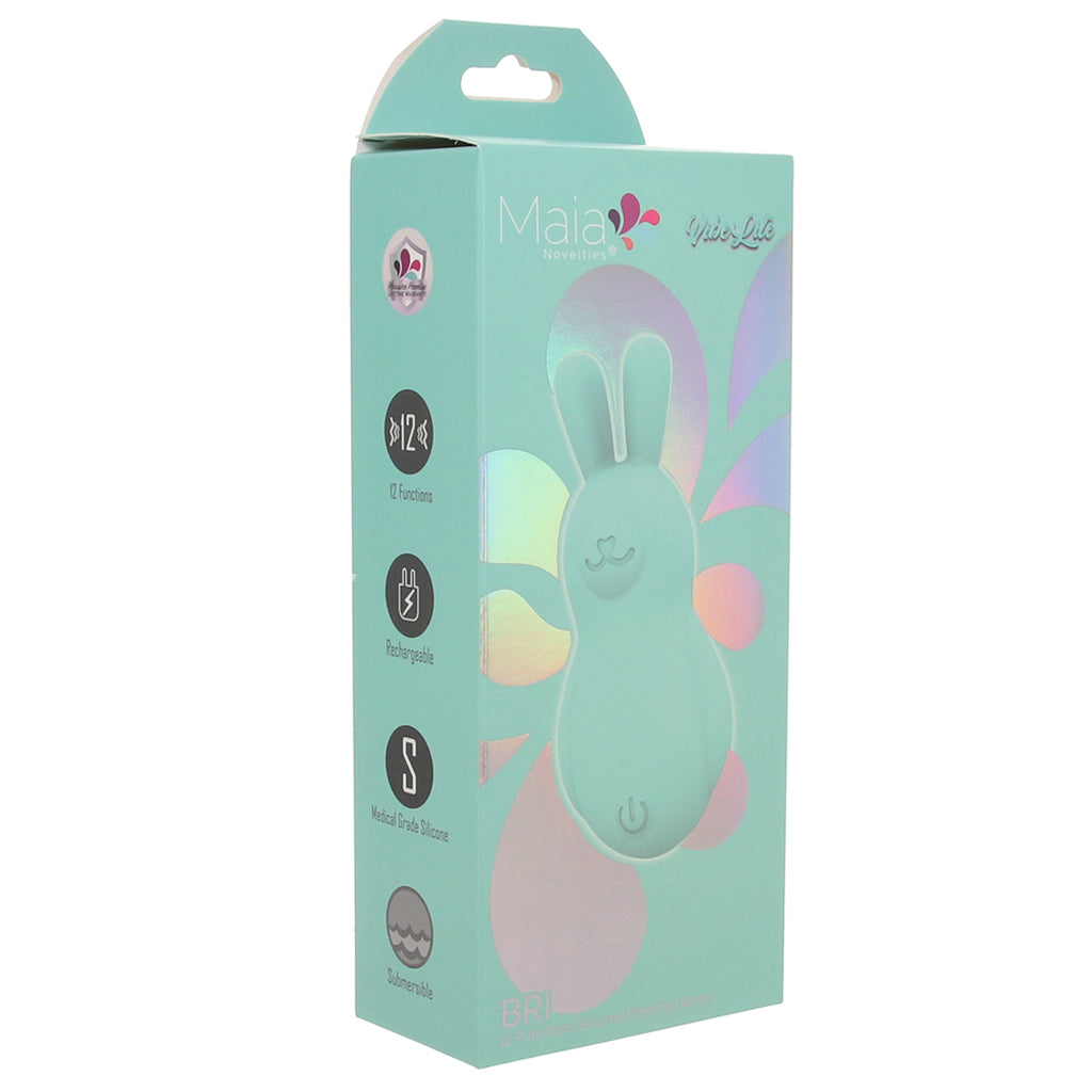 Bri Bunny Mini Vibe in Teal Vibrators > Clitoral Stimulators