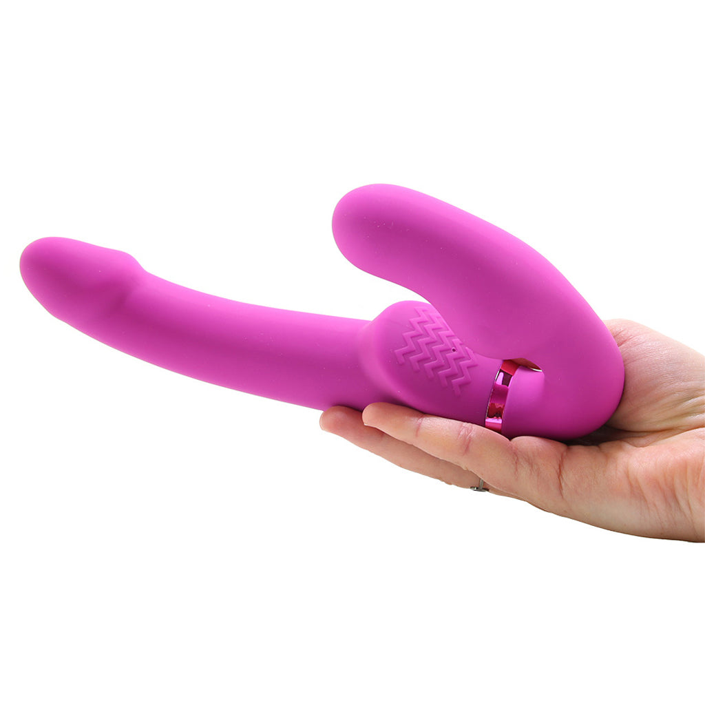 Evoke Vibrating Inflatable Strapless Strap-On Vibrators > Strap-On & Wearable