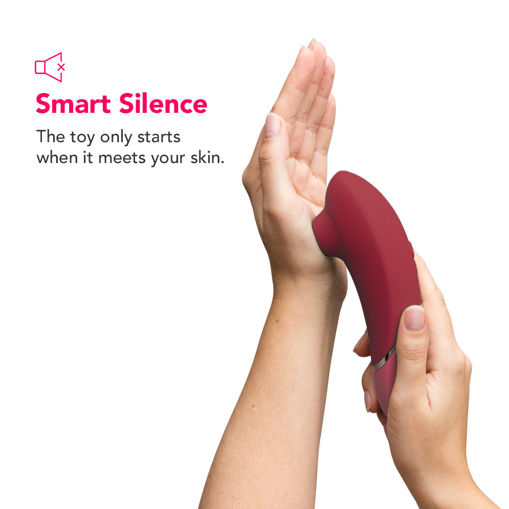 Womanizer Next 3D Pleasure Air Stimulator in Bordeaux Vibrators > Clitoral Stimulators