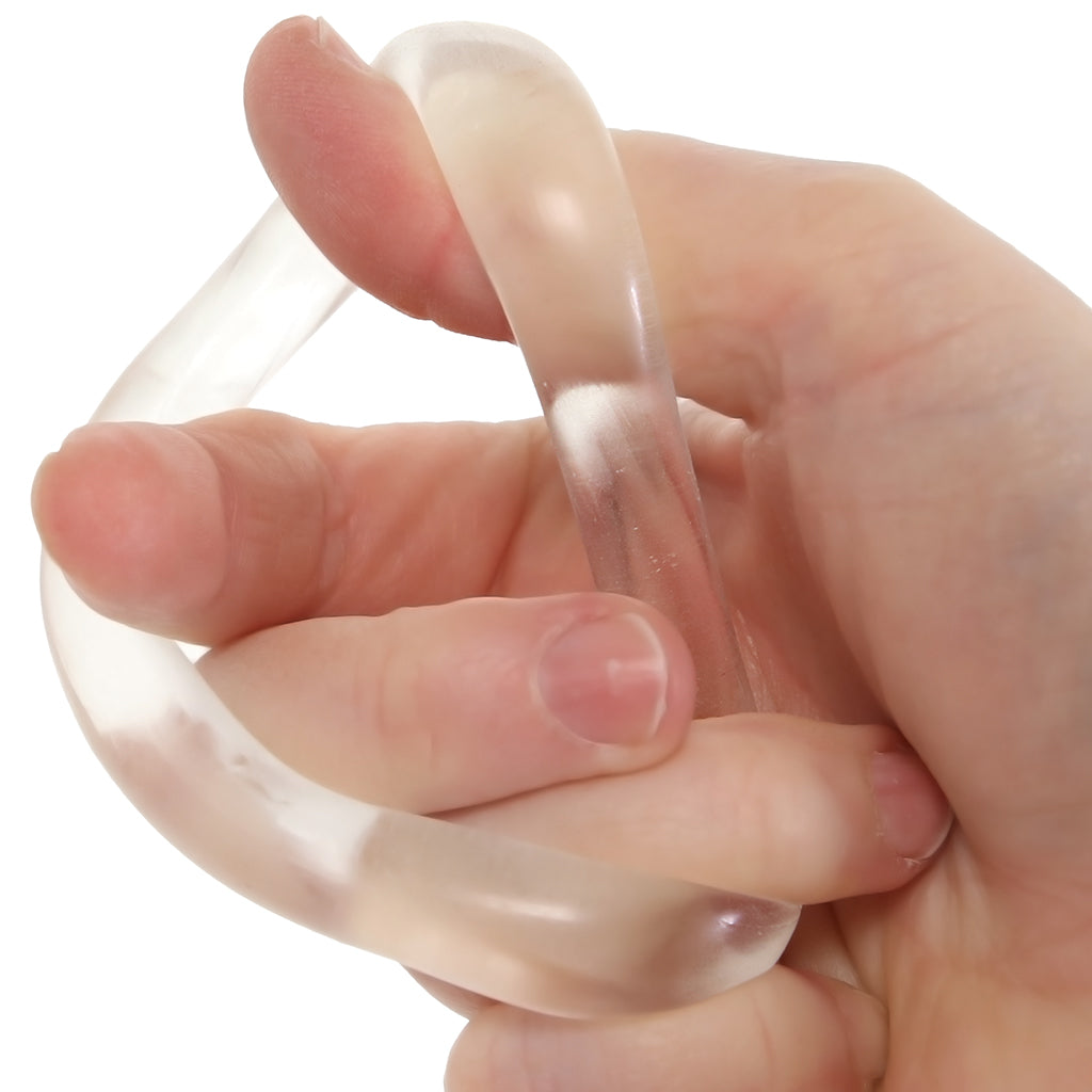 Shane's World Rock Star Cock Ring in Clear Cock Rings