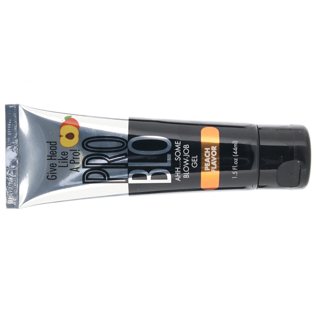 Pro Blo Flavored Oral Gel 1.5oz/44ml in Peach Lubes and Lotions > Sexual Stimulants