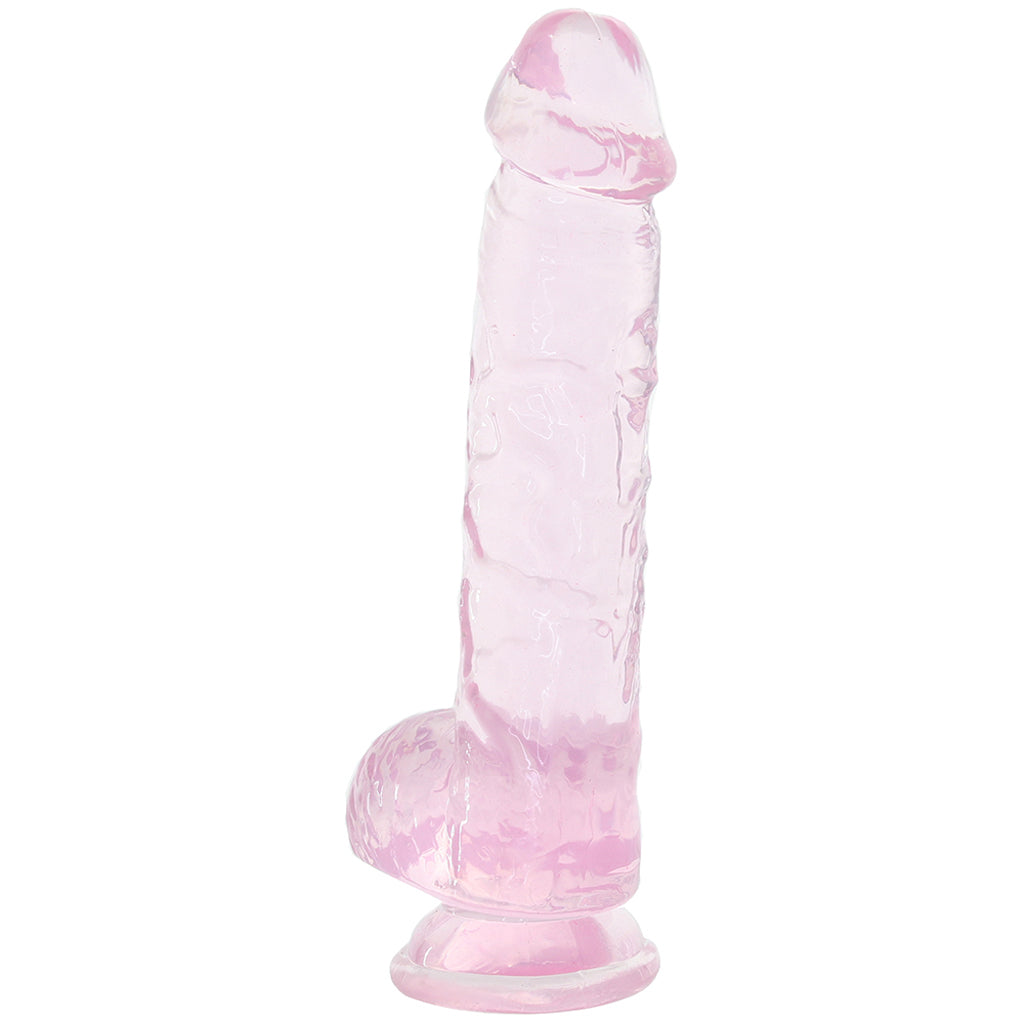Naturally Yours 6 Inch Crystaline Dildo in Rose Dildo Sex Toys > Realistic Dildos