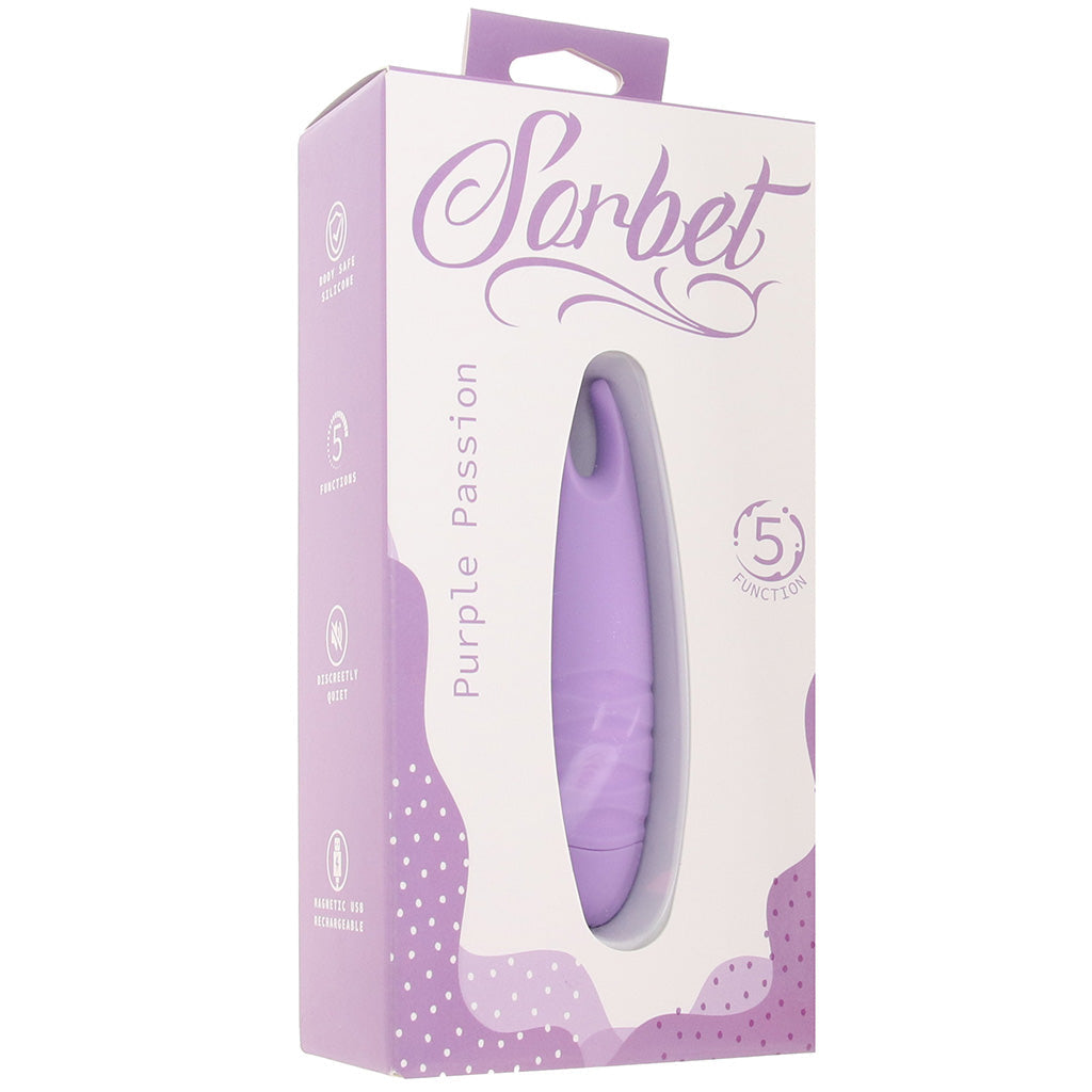 Sorbet Purple Passion Tickler Vibe Vibrators > Clitoral Stimulators
