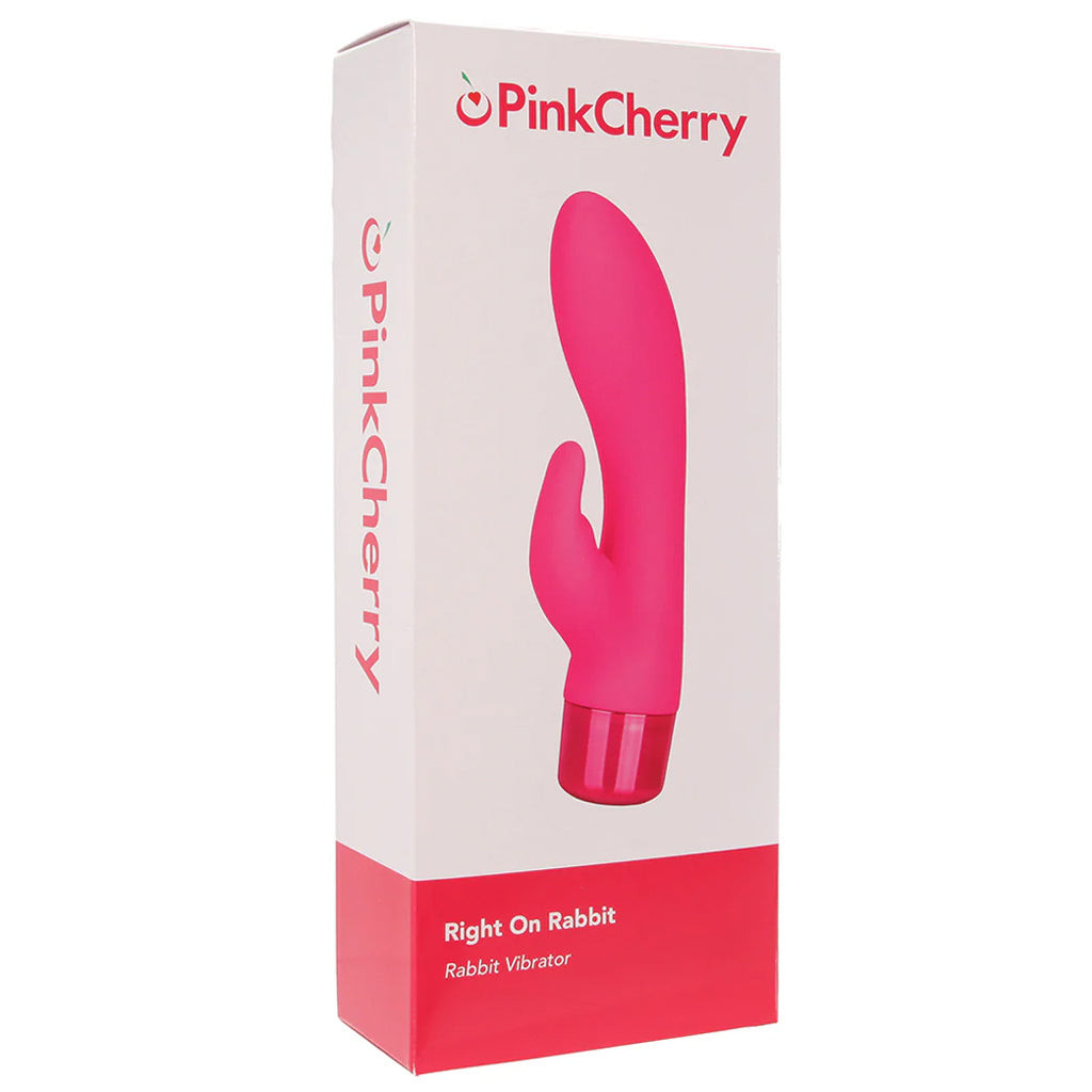 PinkCherry Right On Rabbit Silicone Dual Motor Vibe Vibrators > Rabbit Vibrators