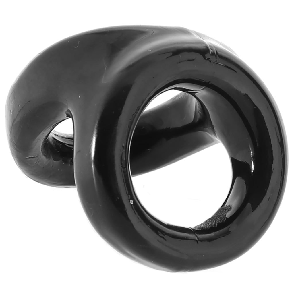 Colt Snug Tugger Dual Support Ring in Black Cock Rings
