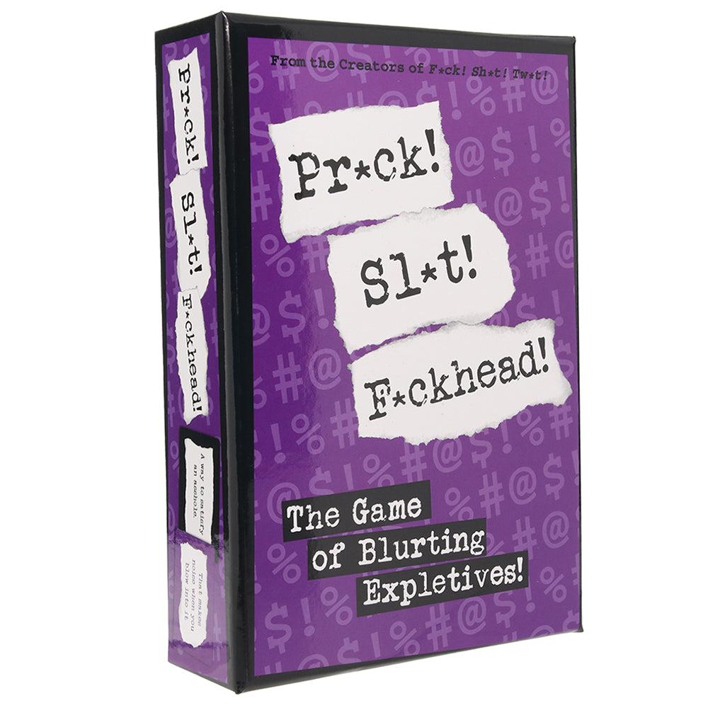 Pr*ck! Sl*t! F*ckhead! The Card Game Novelties 'n Parties