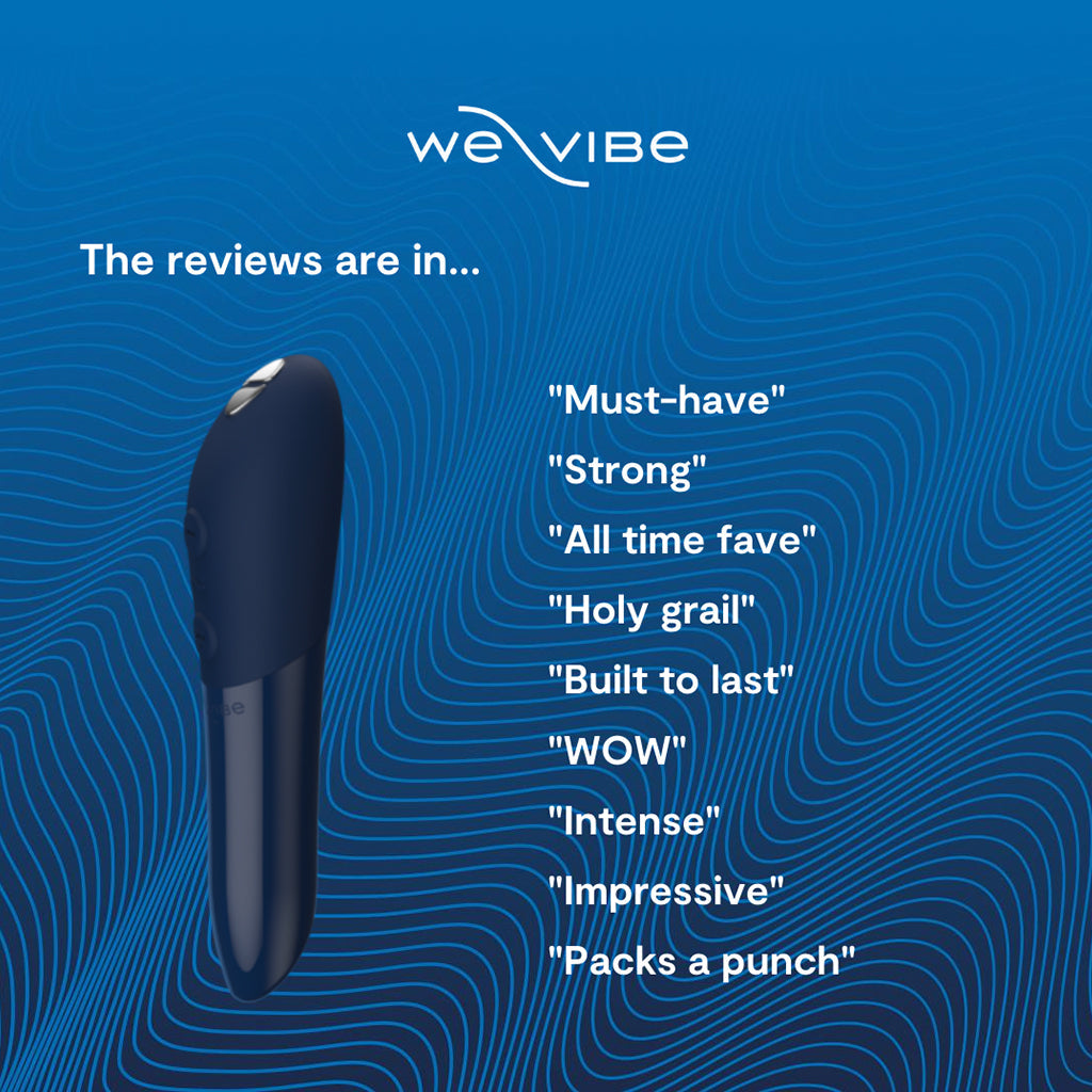 We-Vibe Tango X Power Play Bullet Vibe in Midnight Blue Vibrators > Bullet and Egg Vibrators