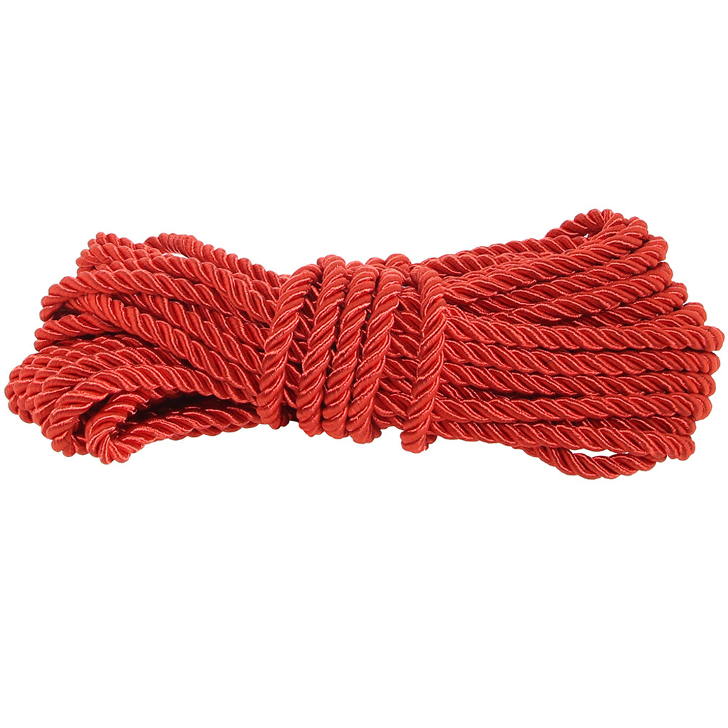 Ouch! 32.8'/10m Bondage Rope in Red Bondage and Fetish > Restraints