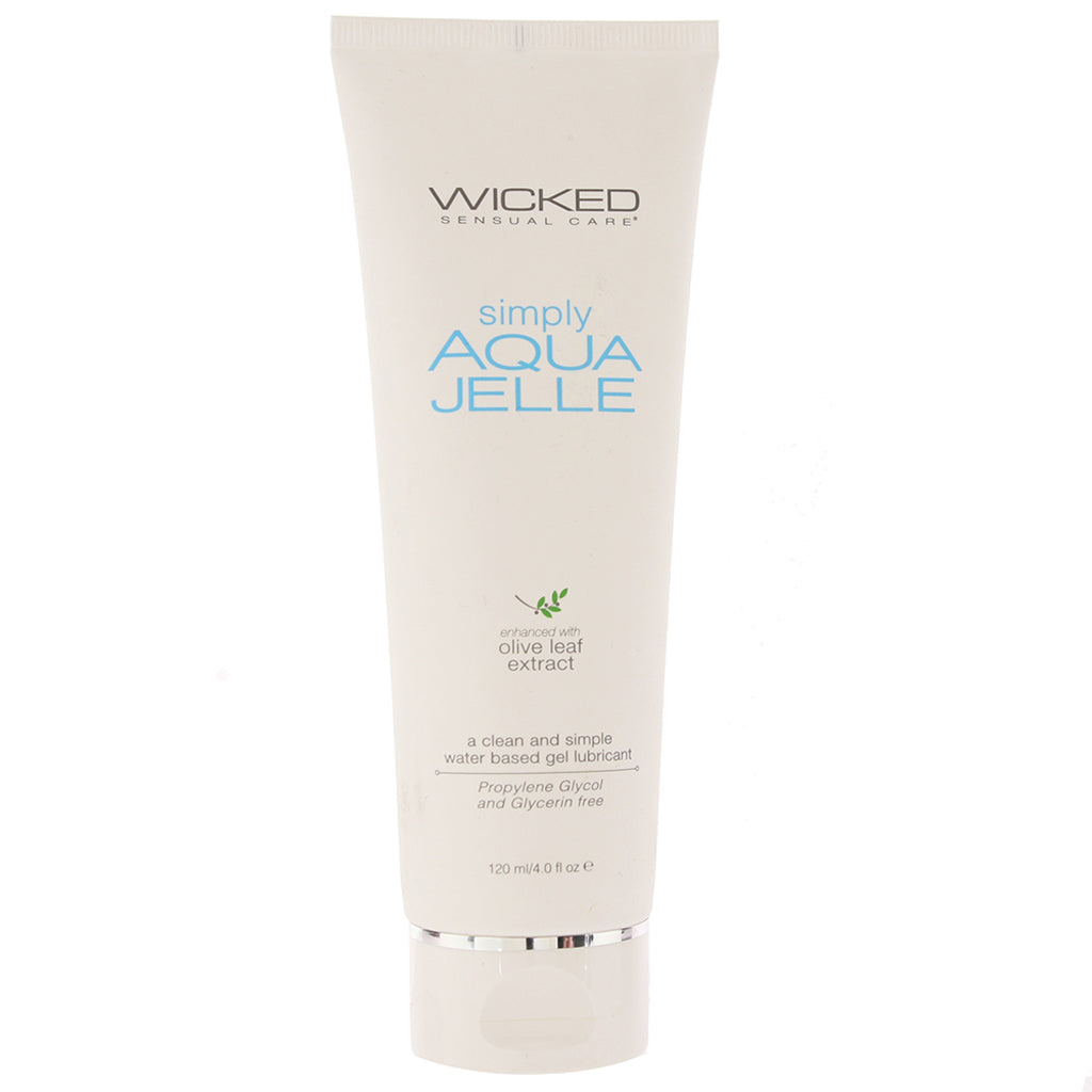 Simply Aqua Jelle Lube 4oz / 120ml Lubes and Lotions > Water Based Sex Lubes