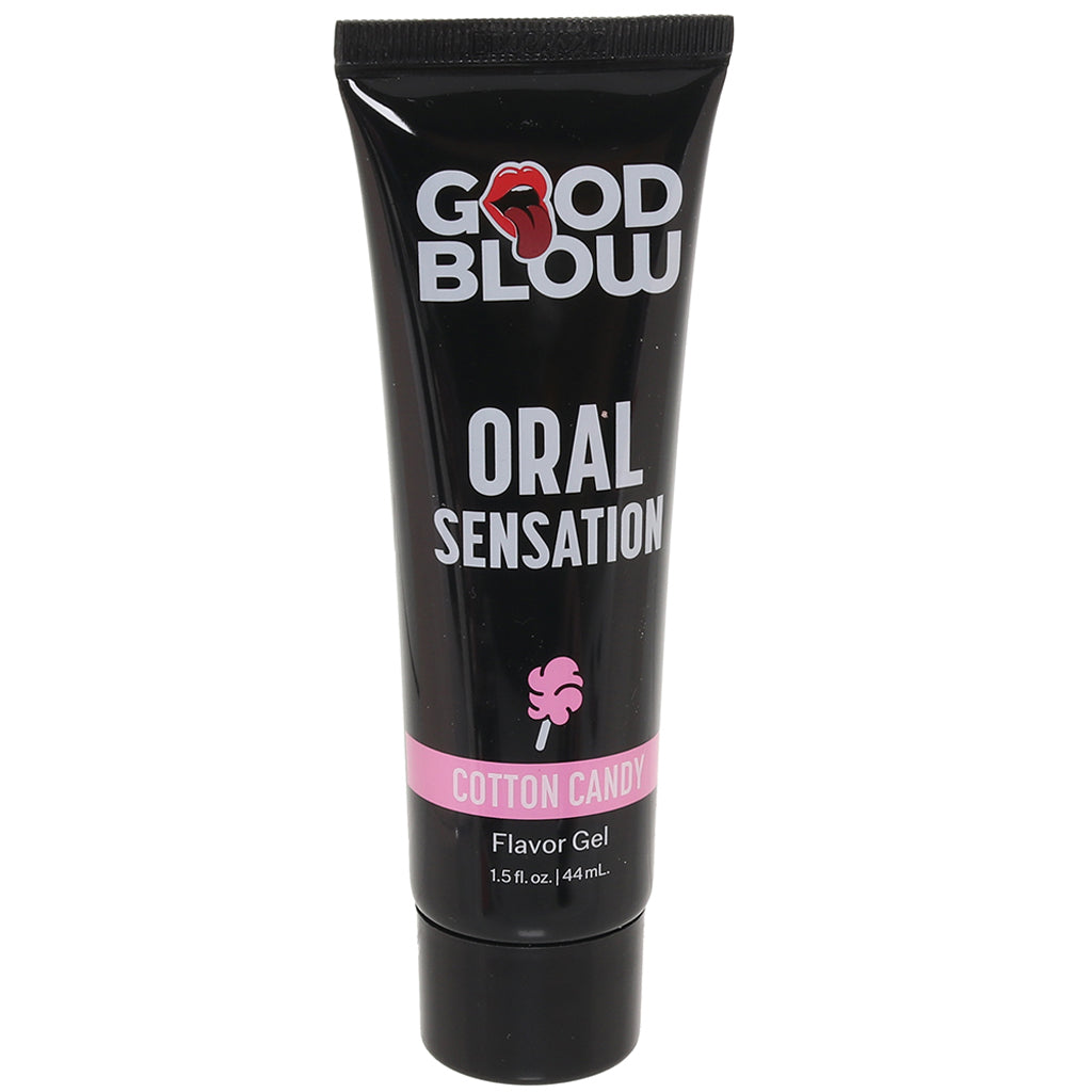 Good Blow Oral Sensation Gel 1.5oz/44.4ml in Cotton Candy Lubes and Lotions > Sexual Stimulants