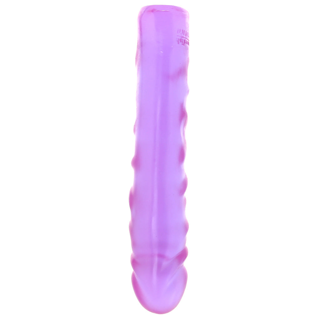 Reflective Gel 7.5 Inch Jr. Dildo in Purple Dildo Sex Toys > Realistic Dildos