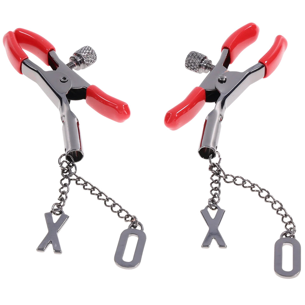 Ex's & Oh's Nipple Clamps Bondage and Fetish > Nipple Stimulators & Clamps