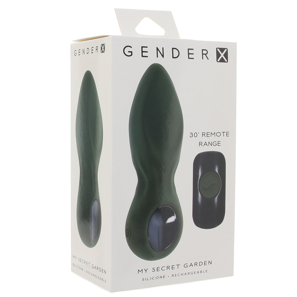 Gender X My Secret Garden Vibe Anal Sex Toys > Butt Plugs
