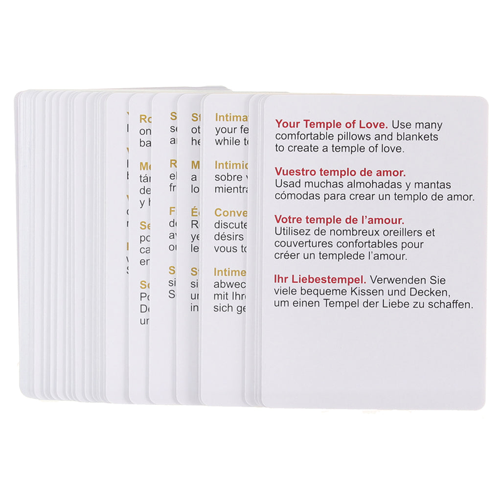 Tantric Sex Cards Sensual Love > Games