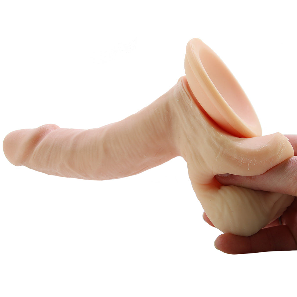 Emperor 6 Inch Ballsy Suction Dildo in Light Dildo Sex Toys > Realistic Dildos