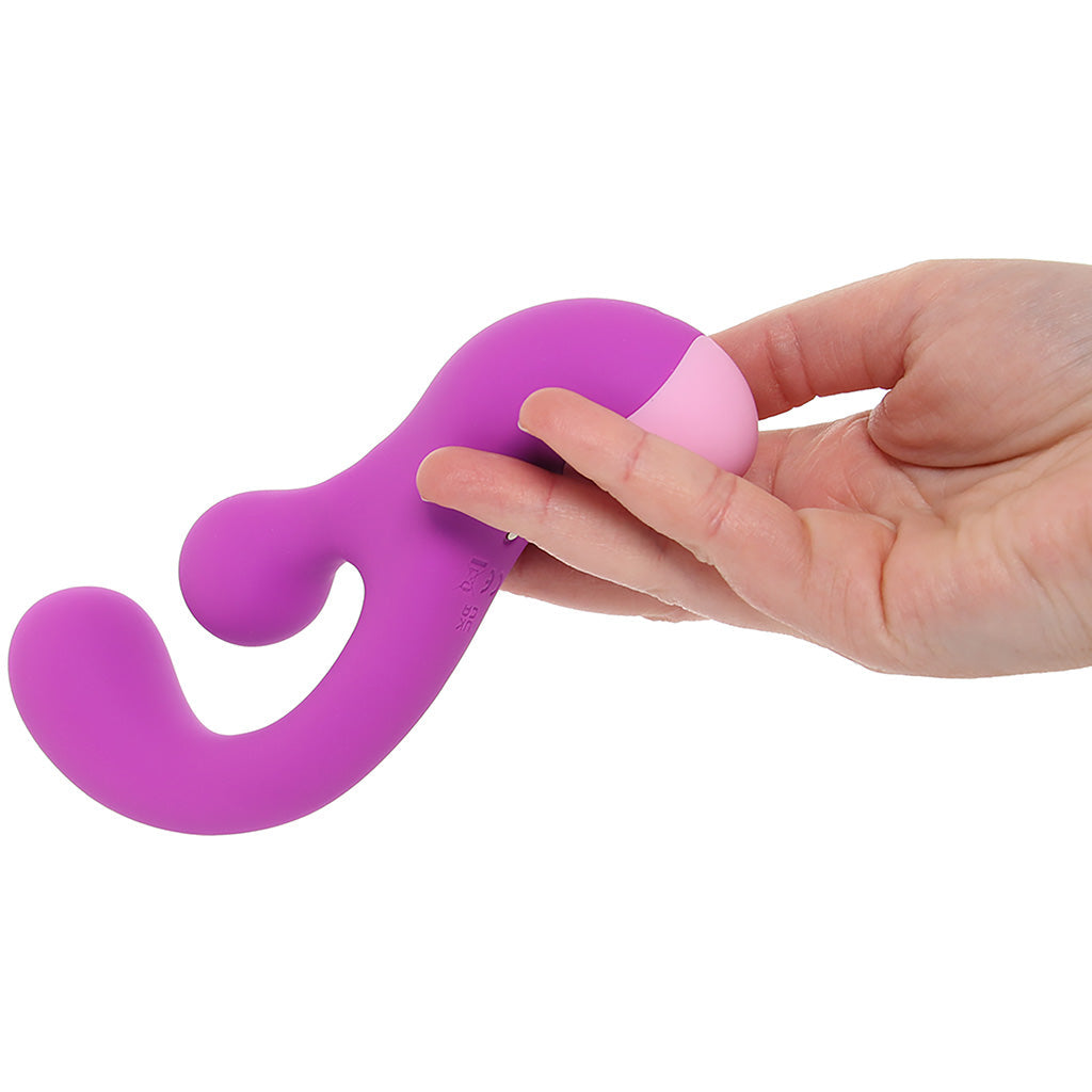 Bang! Gyro Silicone Rabbit Vibe in Purple Vibrators > Rabbit Vibrators
