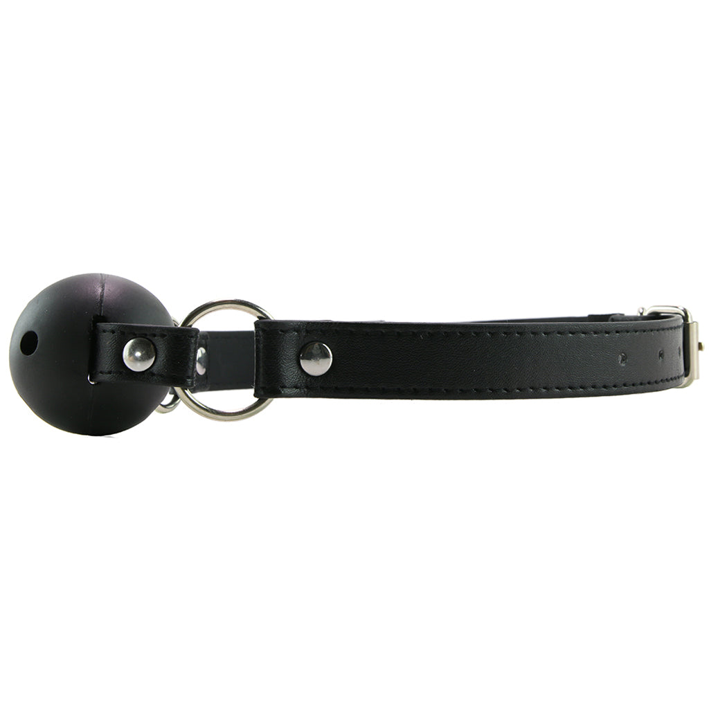 Ouch! Ball Gag in Black Bondage and Fetish > Ball Gags & Mouth Restraints