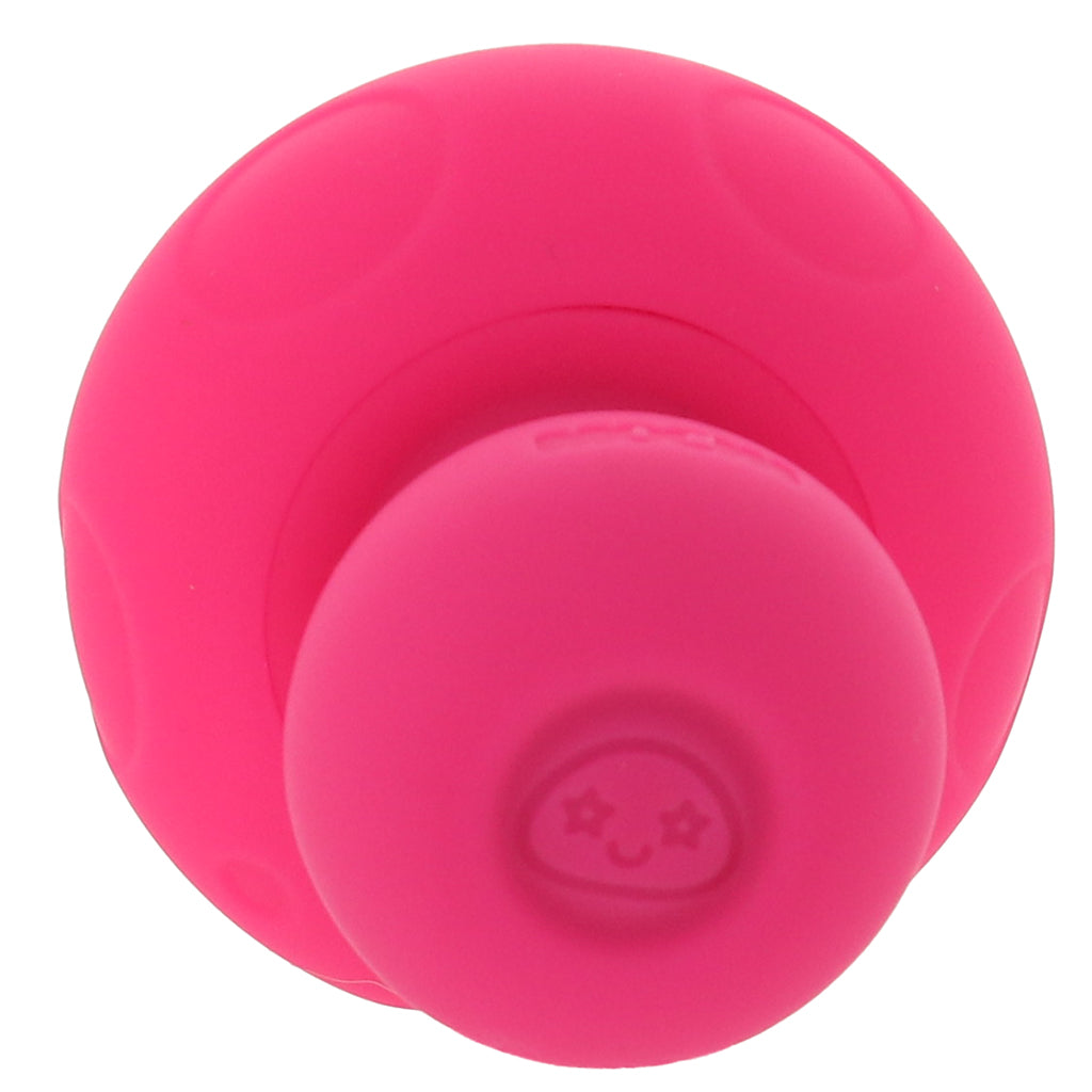 Mochi Silicone Mushroom Mini Vibe in Pink Vibrators > Clitoral Stimulators