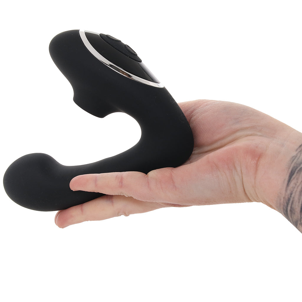 Greedy Girl Duet Stimulator with Clitoral Suction Vibrators > G-Spot Vibrators