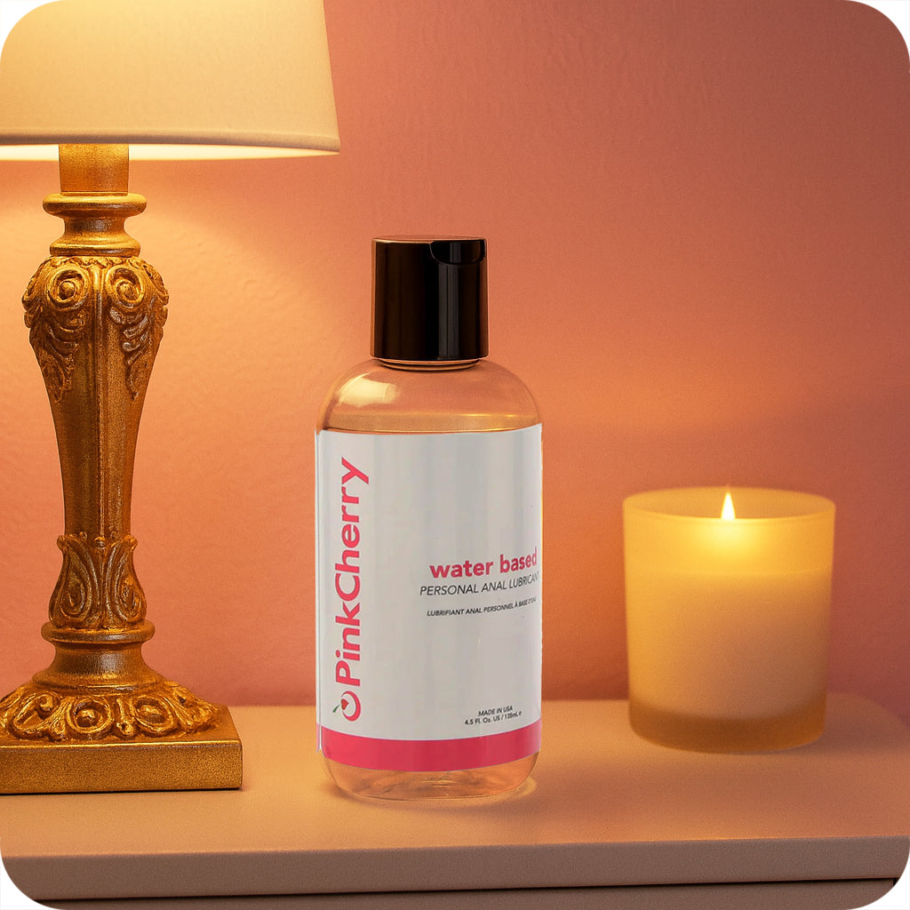 PinkCherry Water Based Anal Lubricant in 4.5oz/133ml Lubes and Lotions > Anal Sex Lubes