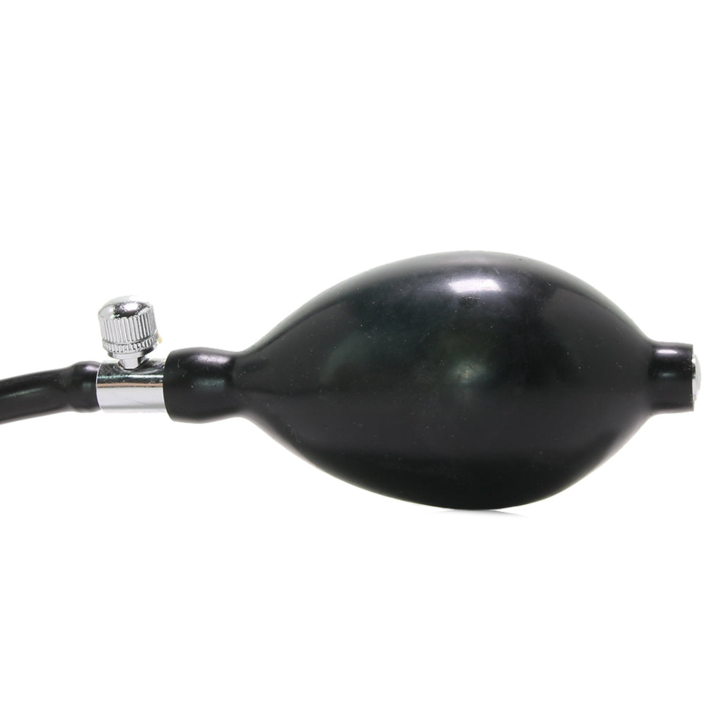 Frisky Inflatable Stimulator in Black Anal Sex Toys > Butt Plugs