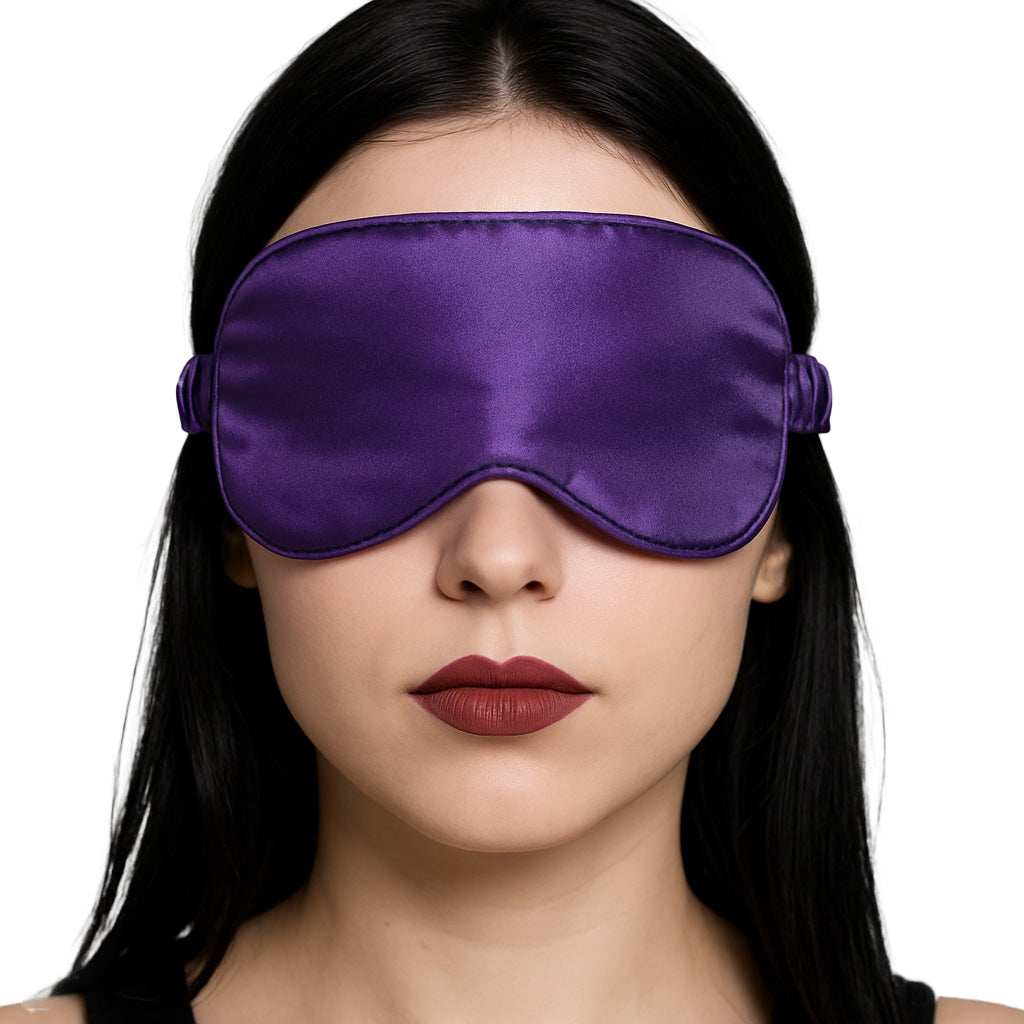 Ouch! Satin Blindfold in Purple Bondage and Fetish > Pleasure Masks and Dress Up Play