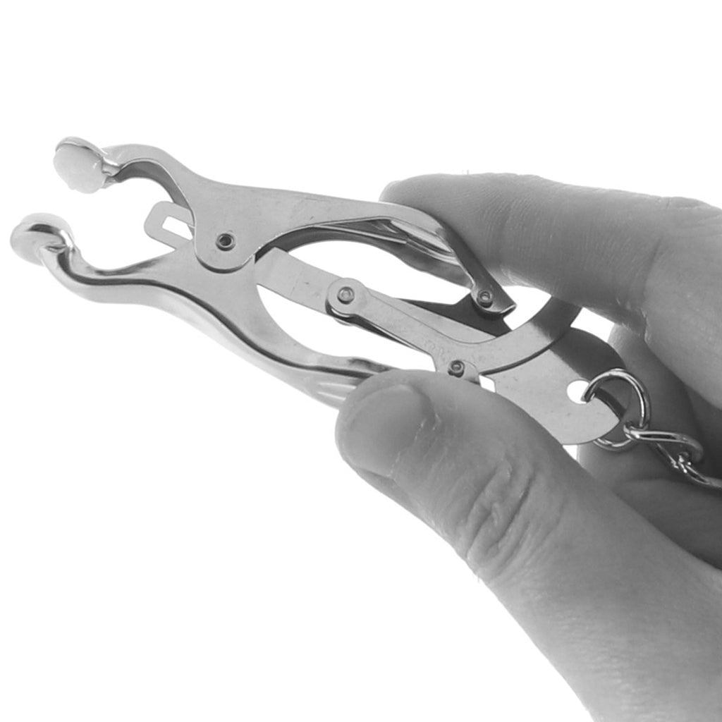Lux Fetish Japanese Clover Nipple Clips Bondage and Fetish > Nipple Stimulators & Clamps