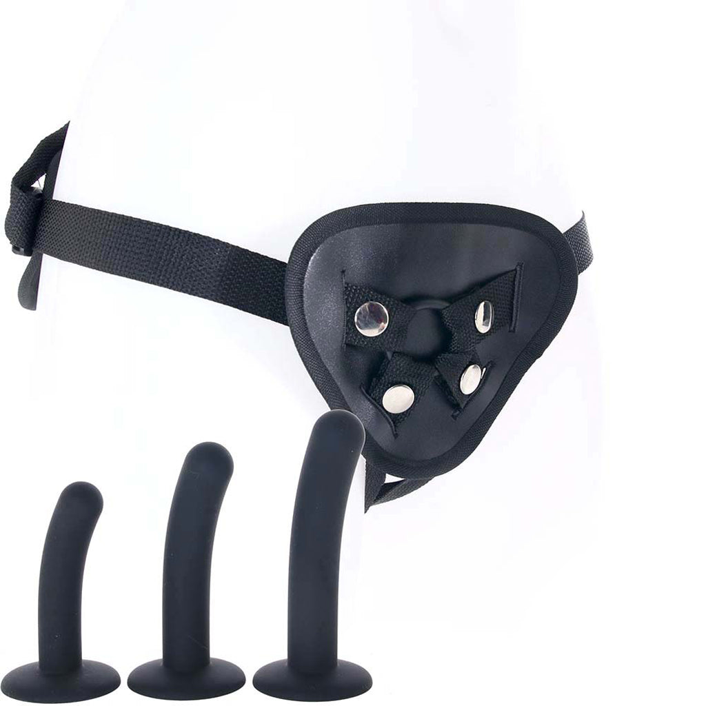 Boundless Silicone Curve Pegging Kit Dildo Sex Toys > Pegging Dildos