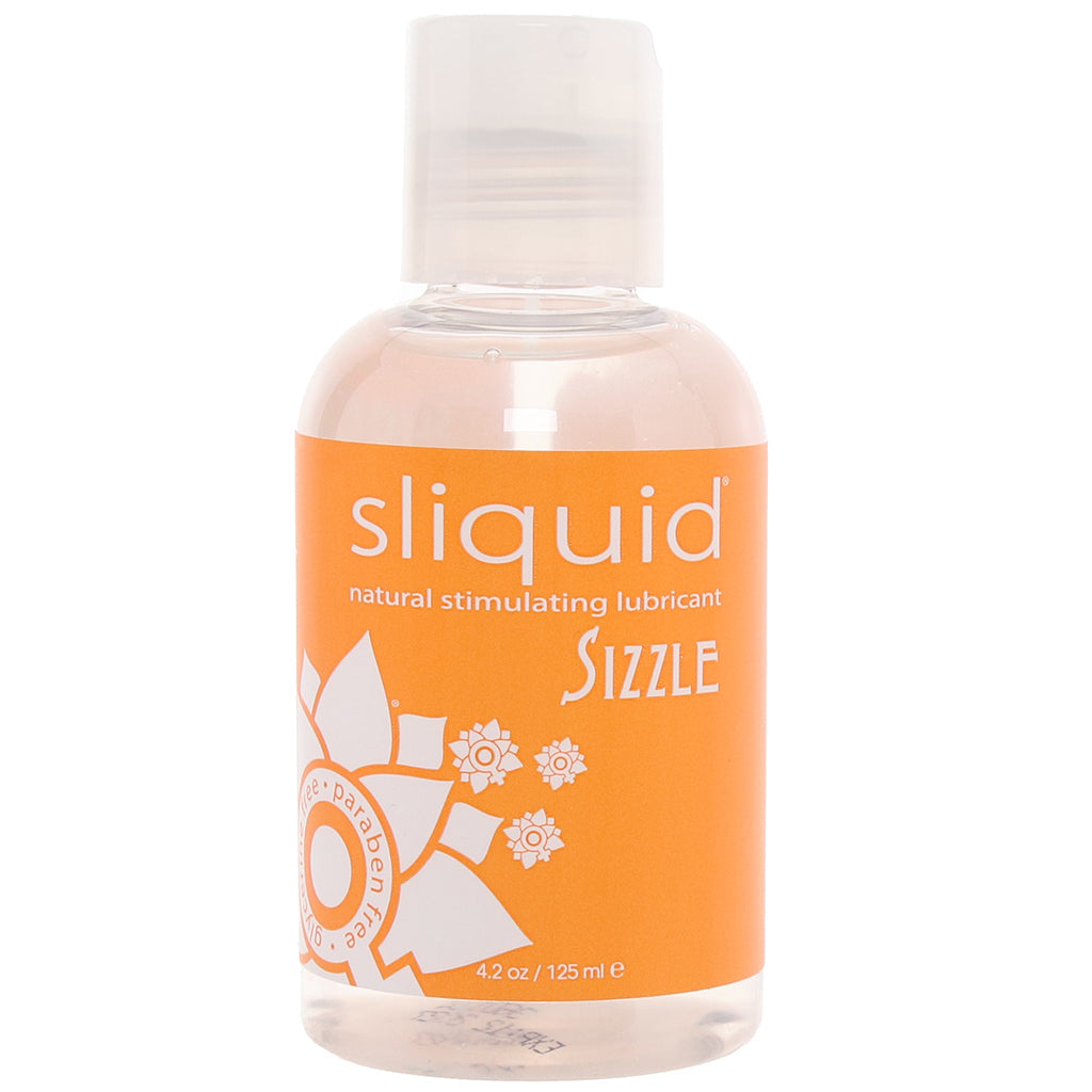 Sizzle Natural Stimulating Lubricant in 4.2oz/125ml Lubes and Lotions > Stimulating Lubricants