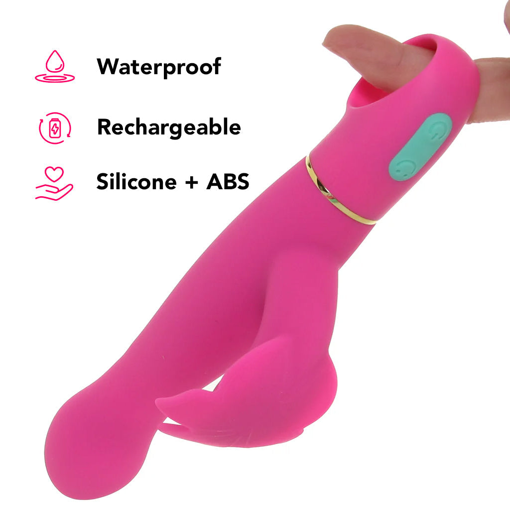 Aria Naughty AF 2.0 RumboTech Rabbit Vibe Vibrators > Rabbit Vibrators