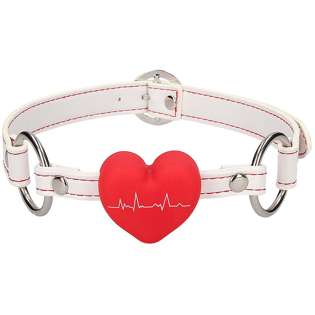 Ouch! Nurse Themed Heart Gag Bondage and Fetish > Ball Gags & Mouth Restraints