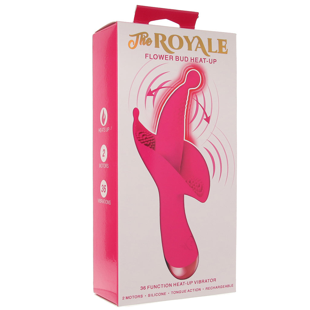 The Royale Flower Bud Heated Vibe Vibrators > Clitoral Stimulators