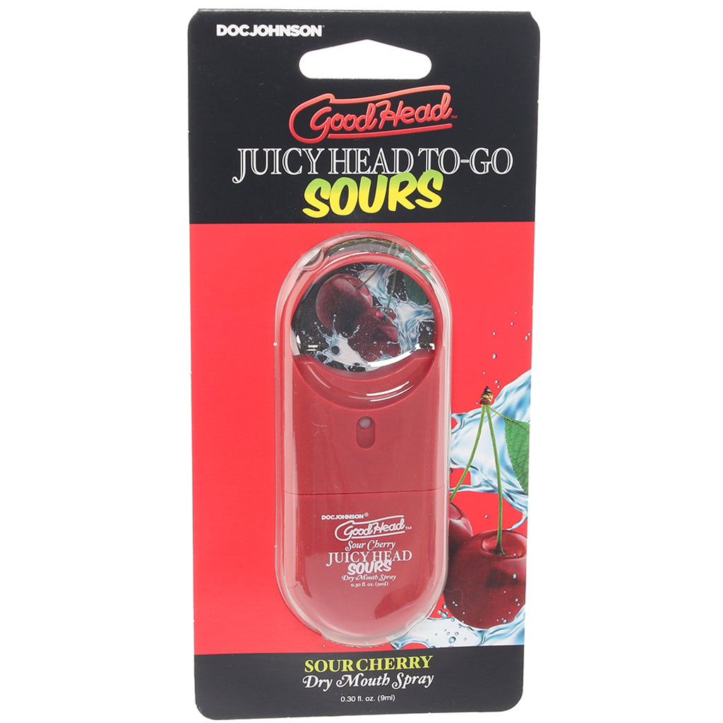 GoodHead Juicy Head Sours Spray To-Go in Cherry Lubes and Lotions > Flavored Sex Lubes