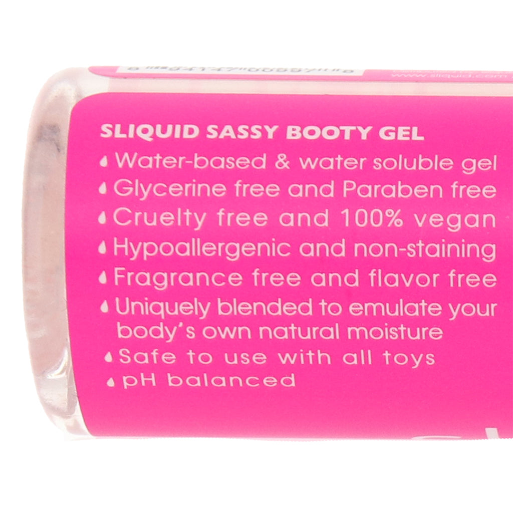 Sassy Booty Gel Natural Lubricant in 2oz/60ml Lubes and Lotions > Anal Sex Lubes