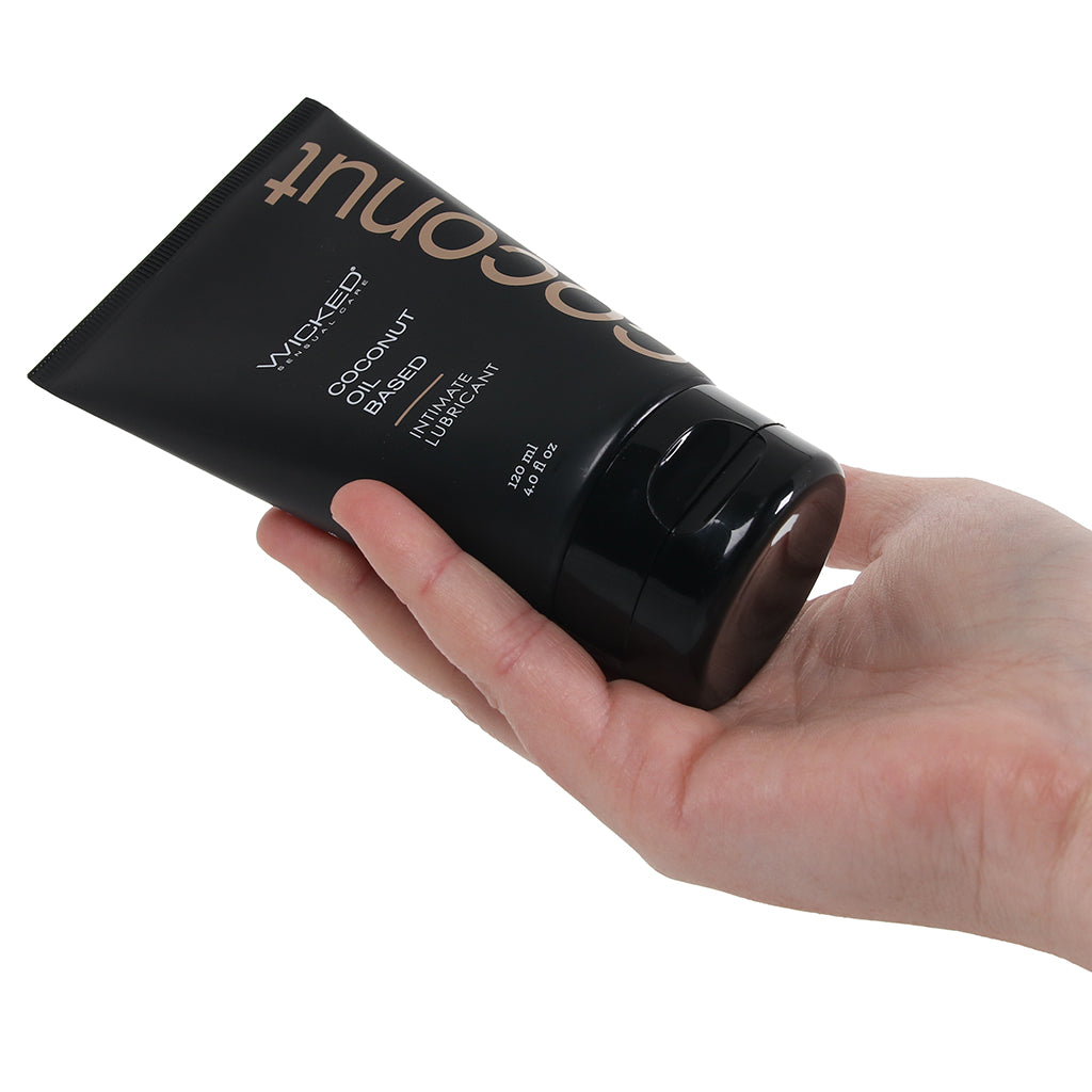 Coconut Oil Based Lube in 4oz/120ml Lubes and Lotions > Oil Based Sex Lubes