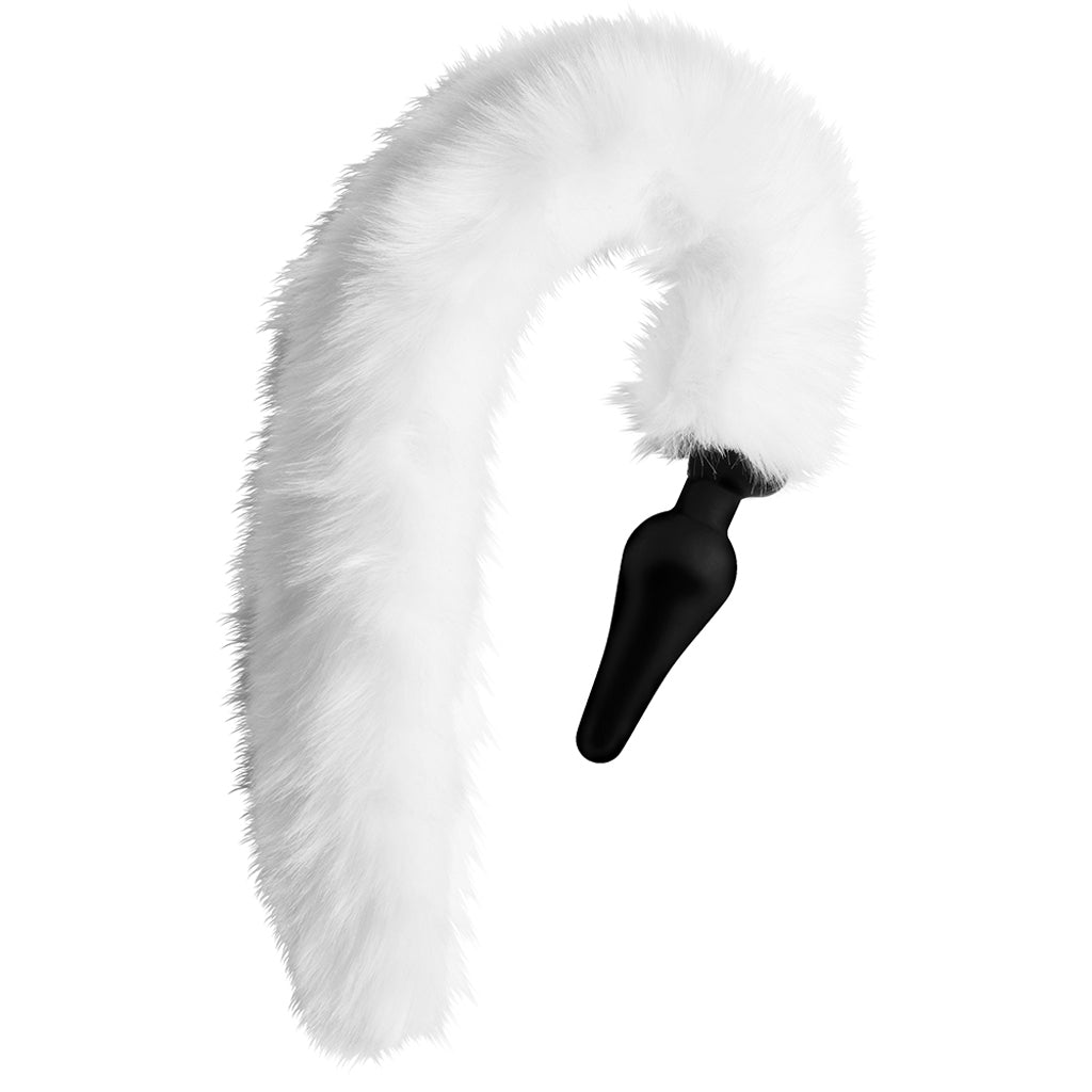 Tailz White Fox Tail Anal Plug & Ears Set Anal Sex Toys > Butt Plugs