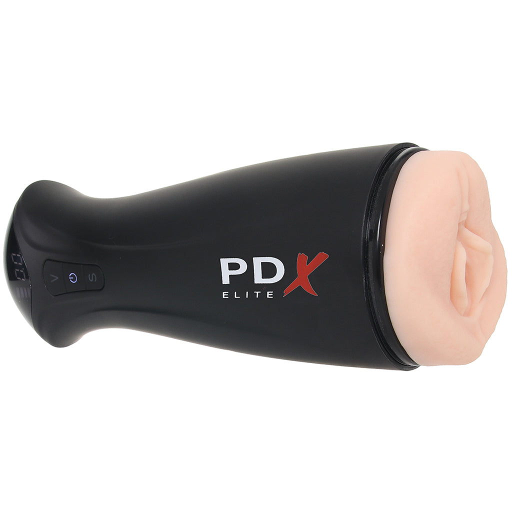 PDX Elite F*ck-Gasm Auto Suction Stroker in Light Male Masturbators > Auto Strokers