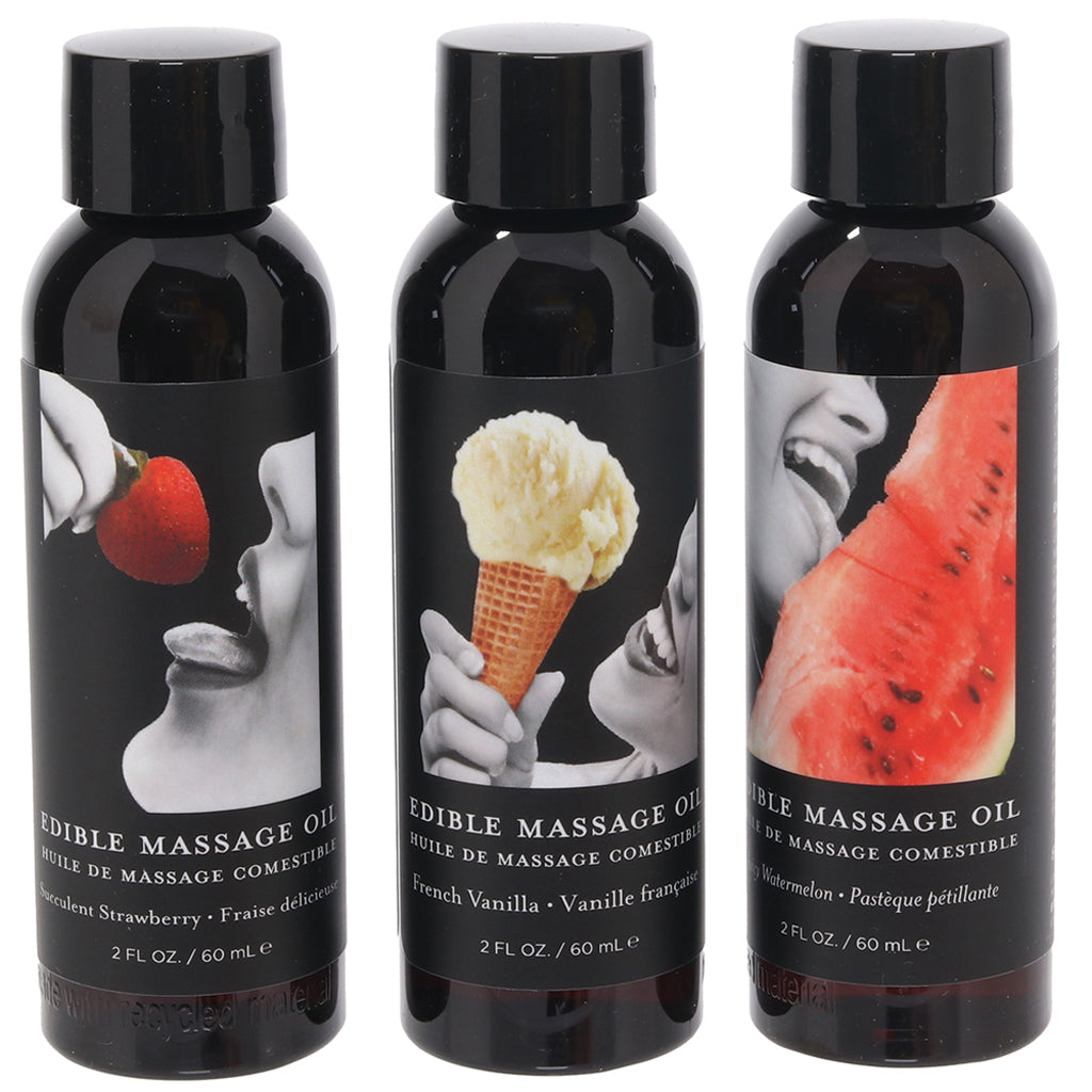 Hempseed Edible Massage Oil Gift Set Sensual Love > Massage