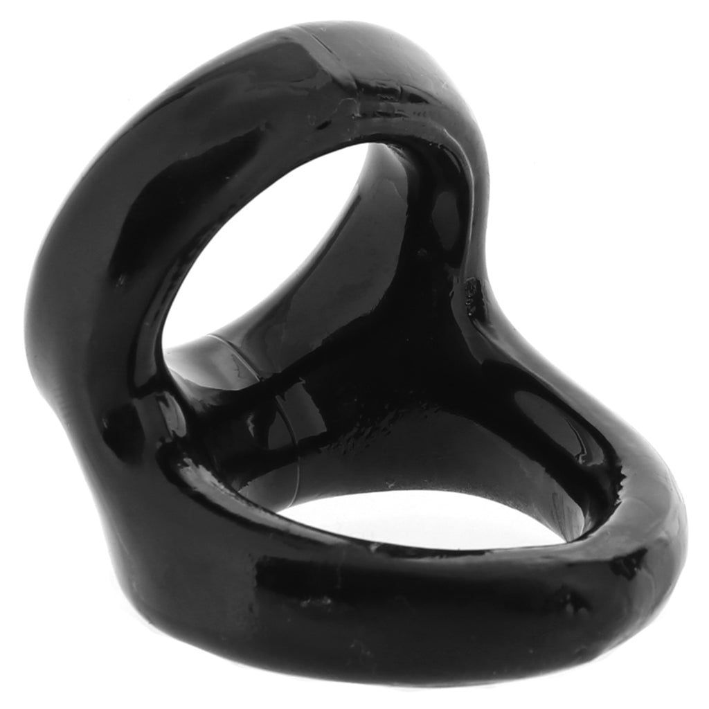 Colt Snug Tugger Dual Support Ring in Black Cock Rings