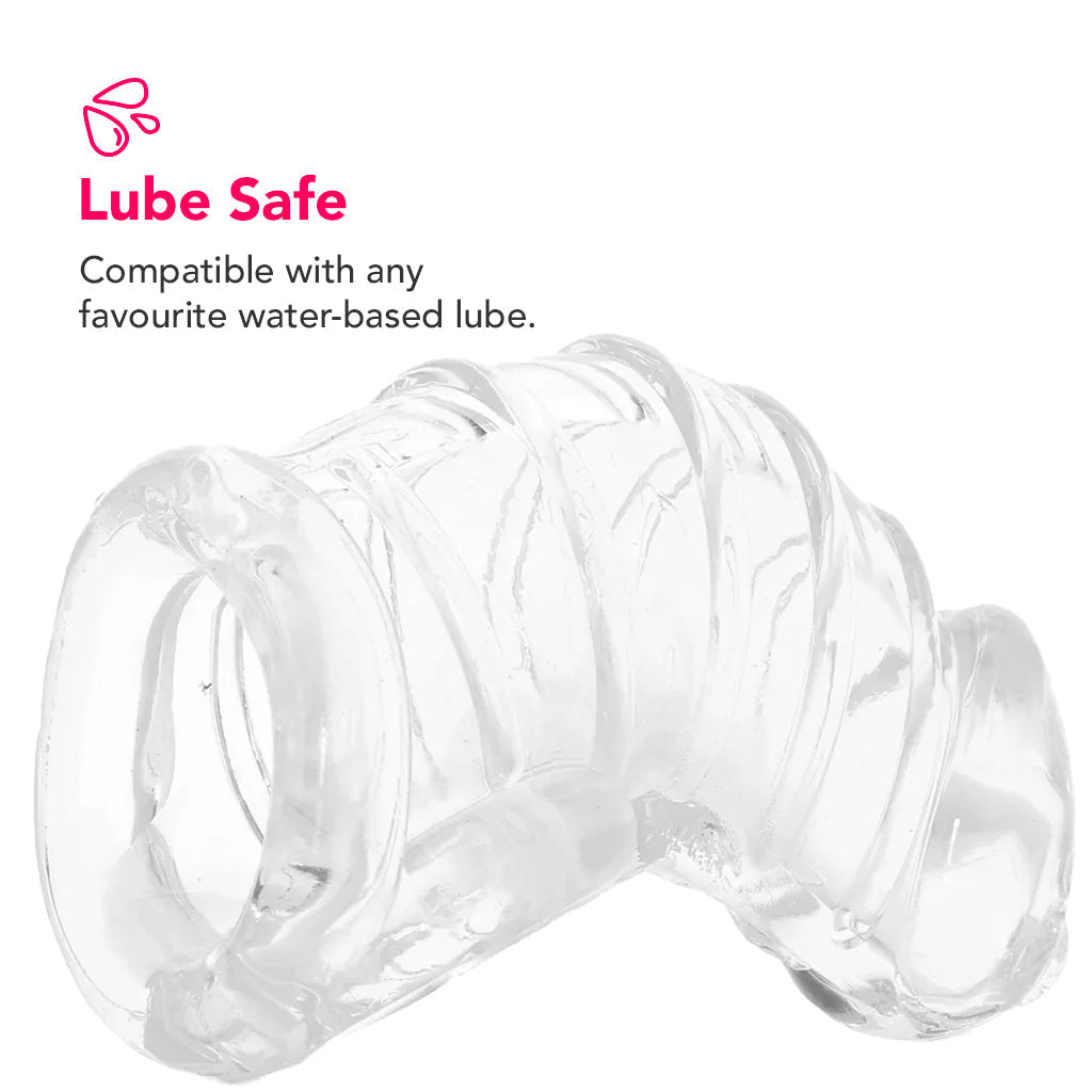 Detained Soft Body Chastity Cage Bondage and Fetish > Cock and Ball Devices