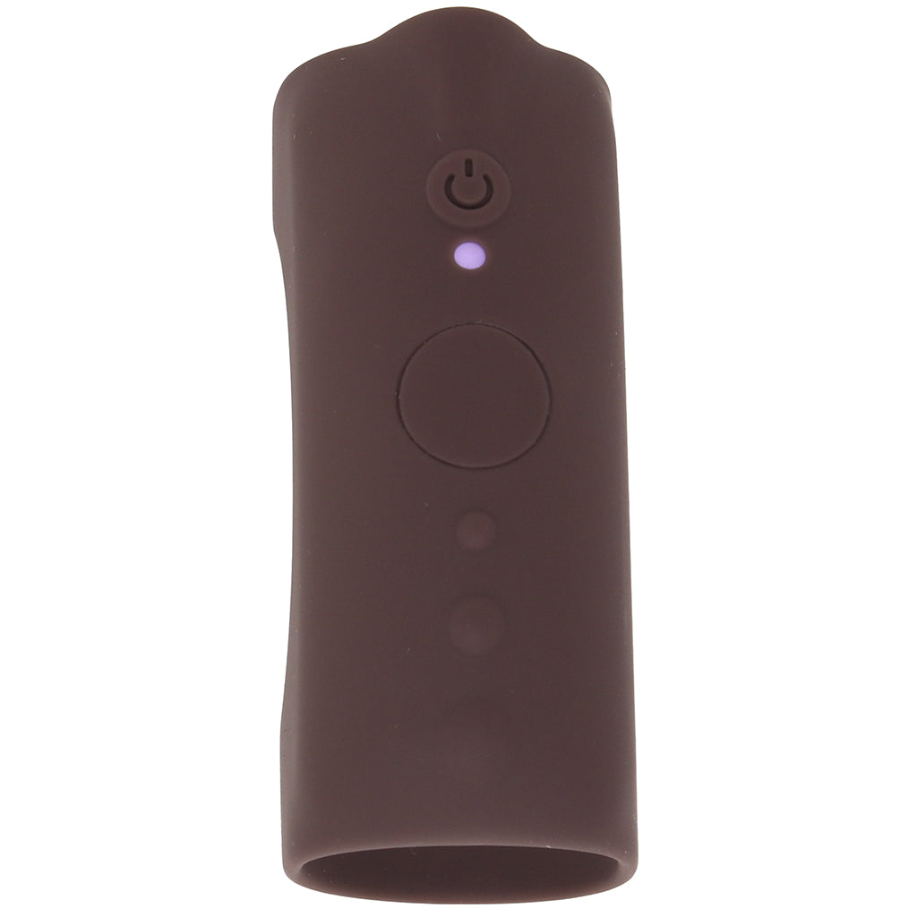 Jock Vibrating Silicone Penis Sleeve in Dark Male Enhancement > Extenders and Sleeves