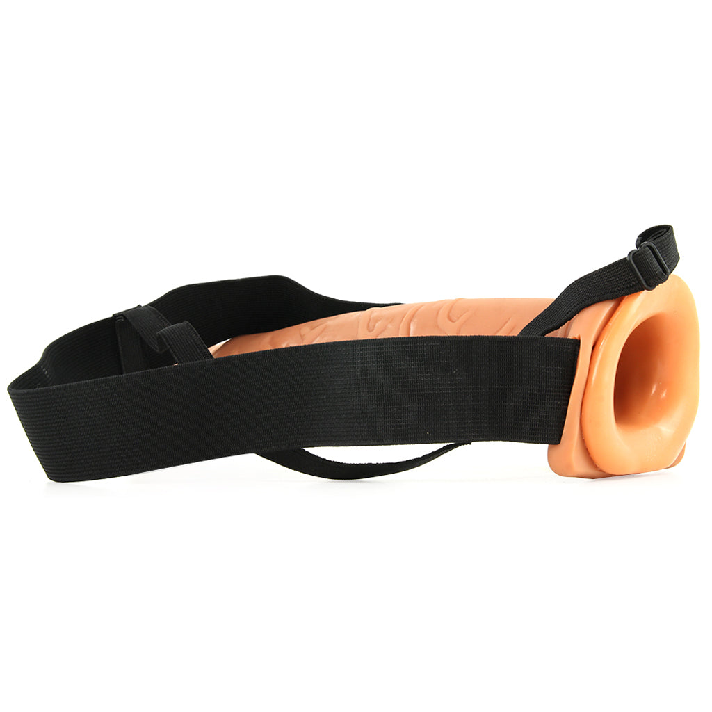Fetish Fantasy 11 Inch Hollow Strap-On in Light Dildo Sex Toys > Strap-On and Harnesses